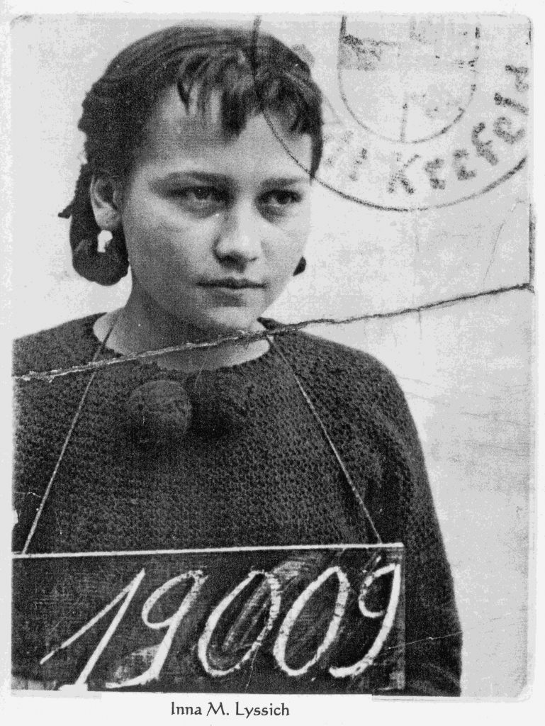 Inna Michailowna Afanasjewa, Zwangsarbeiterin, Foto C. Klingenburg, KSM
