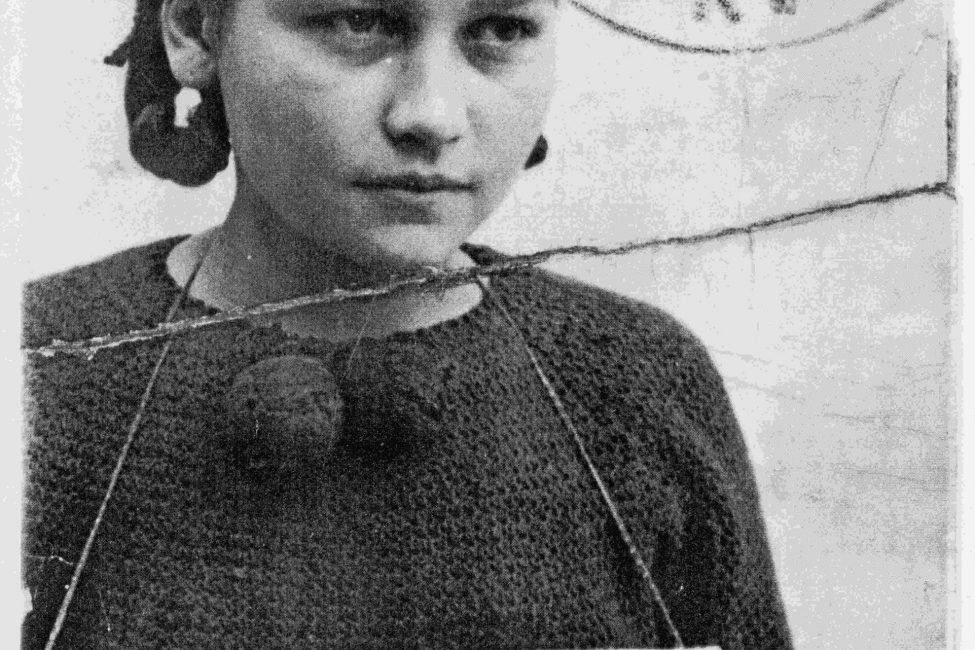 Inna Michailowna Afanasjewa, Zwangsarbeiterin, Foto C. Klingenburg, KSM