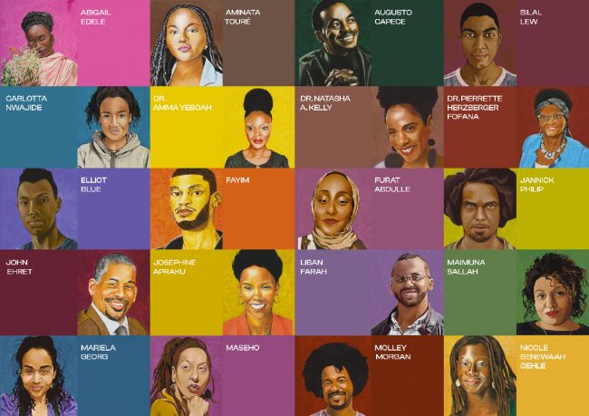 Look At Us! Galerie der Schwarzen Vorbilder & Held*innen in Deutschland Copyright: Akono Verlag