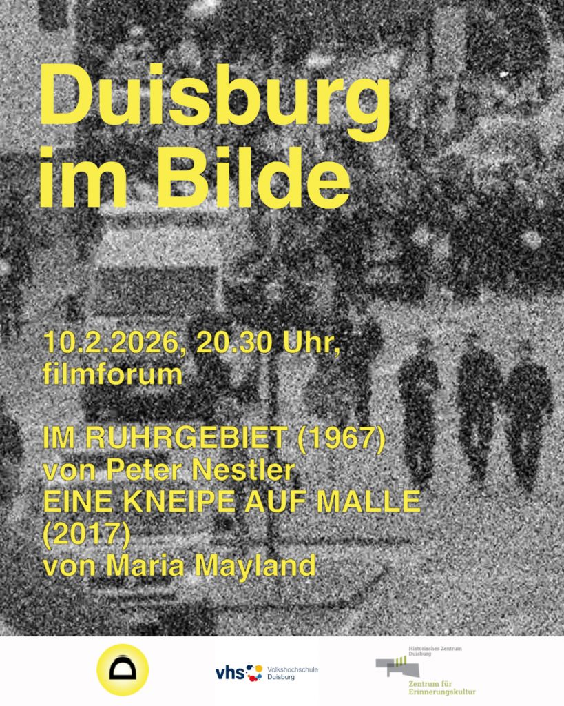 DiB_10.2.26 Duisburg im Bilde, Präsentation im Rahmen der Filmreihe der Duisburger Filmwoche