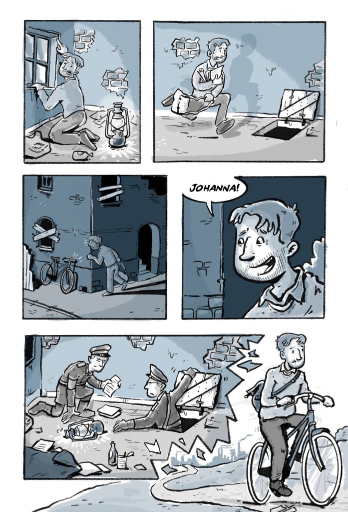 IMG_3276 Ein Einblick in die Graphic Novel "Duisburg 1933", illustriert von Jonas Heidebrecht und in Zusammenarbeit mit dem Zentrum für Erinnerungskultur